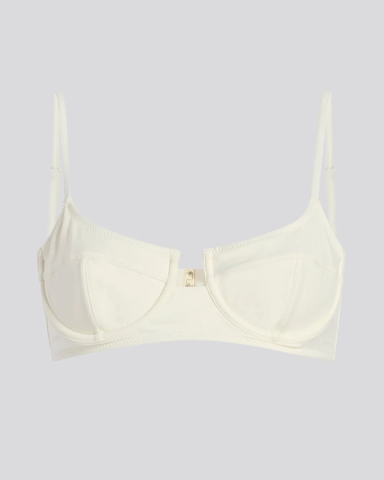 Harley Bikini Top Cream sold by SOLID & STRIPED product image thumbnail 2