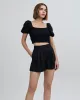 Corrina Top Noir sold by SOLID & STRIPED