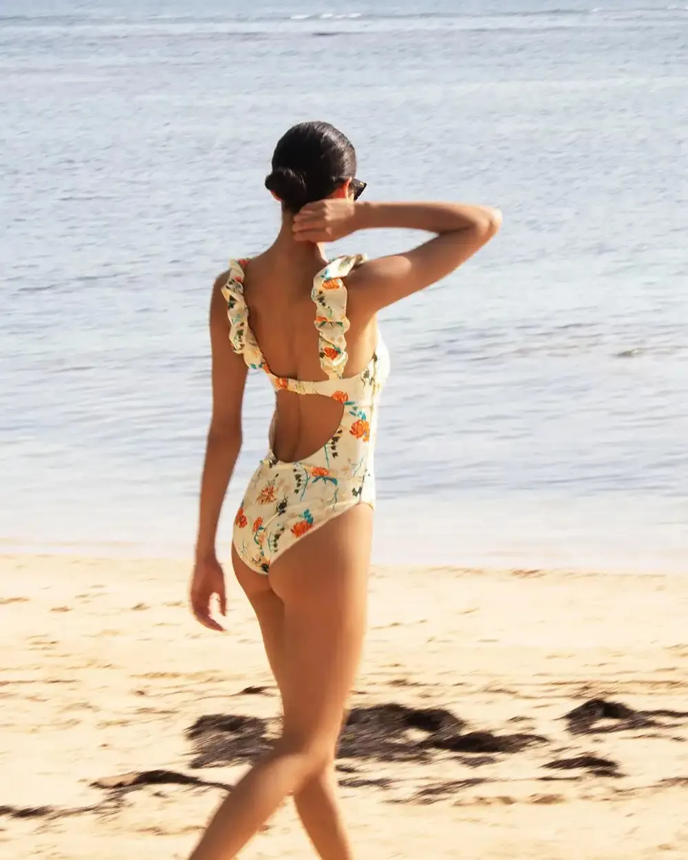 Valencia One Piece Brule Multi Floral sold by SOLID & STRIPED product image thumbnail 5