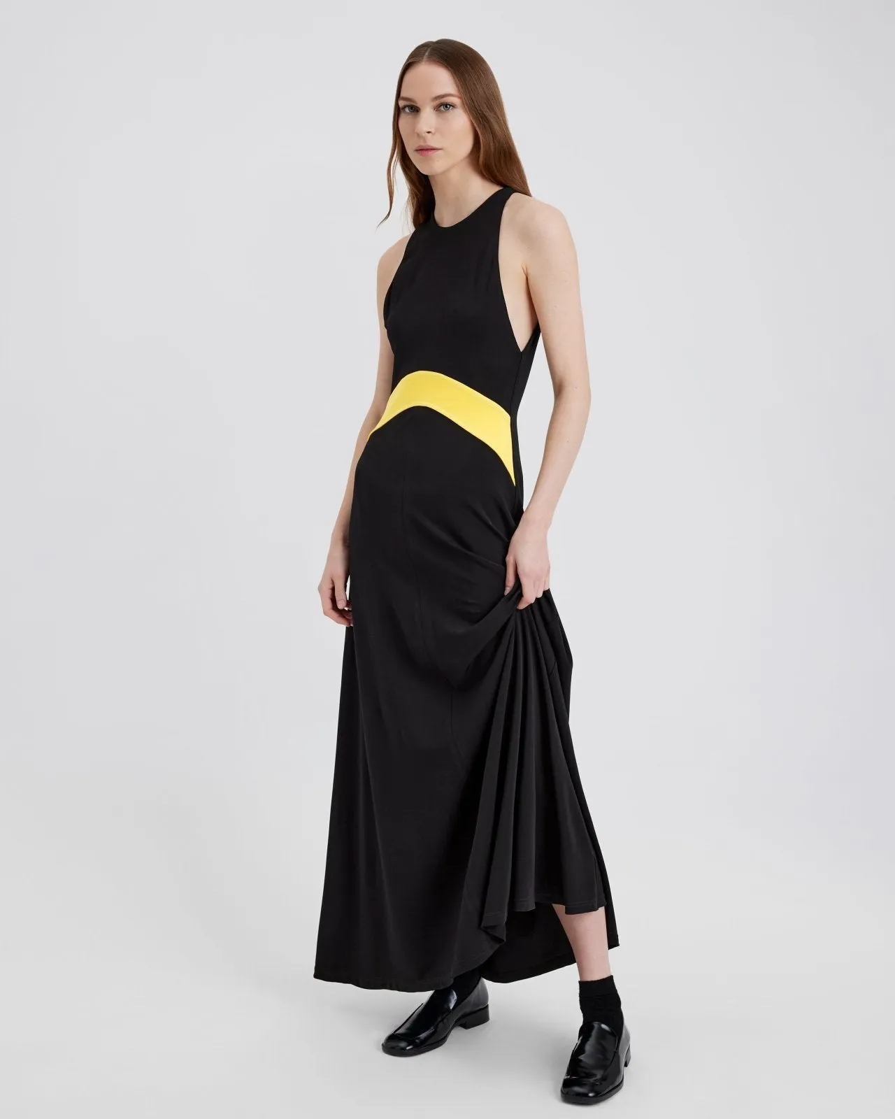 Jonati Dress Noir sold by SOLID & STRIPED product image thumbnail 5