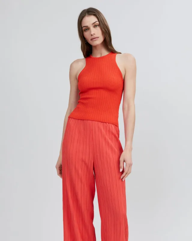 Varena Tank Lava sold by SOLID & STRIPED