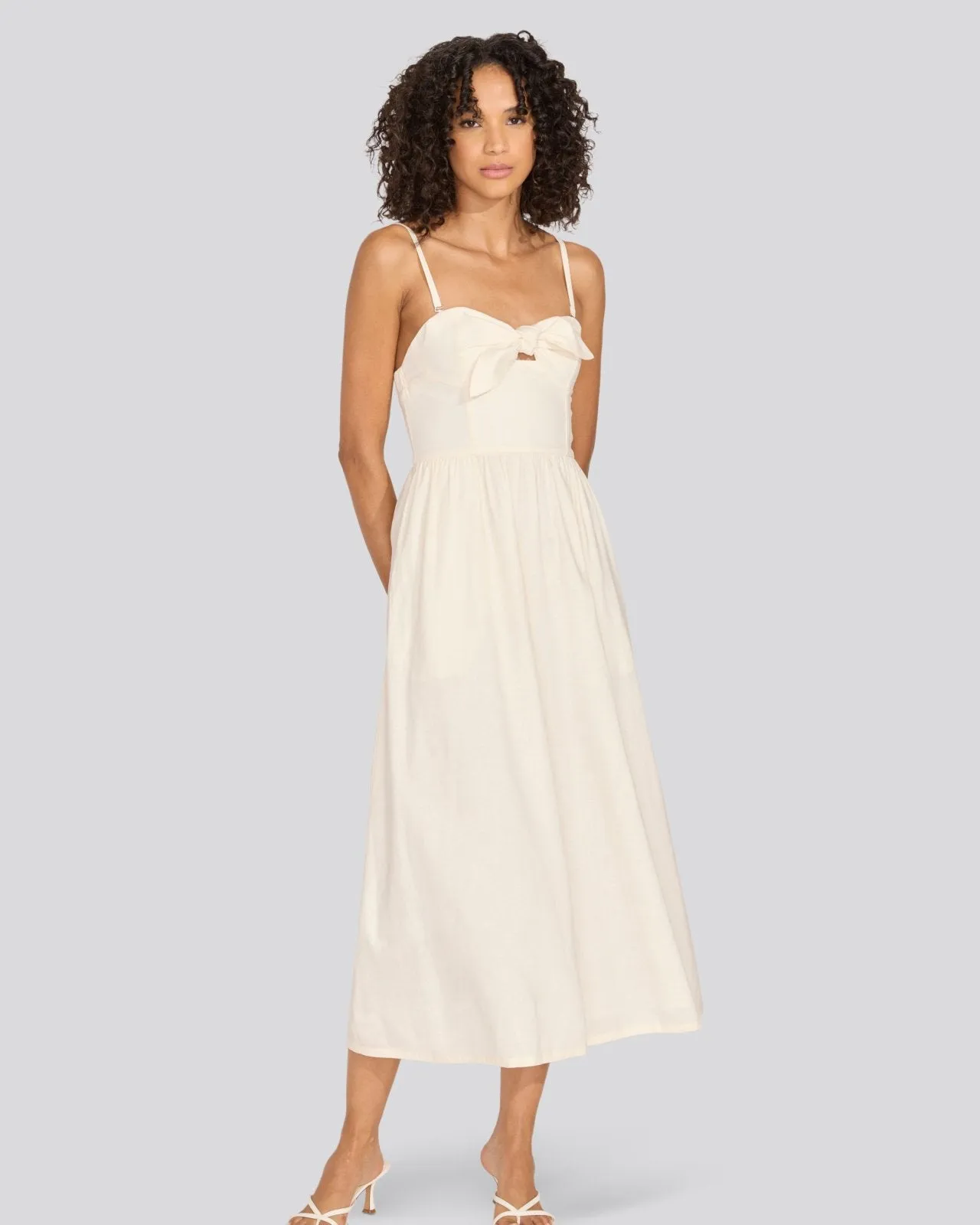 Aurora Dress Brule sold by SOLID & STRIPED