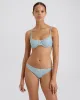 Daphne Bikini Top Ditsy Floral Hazy Blue sold by SOLID & STRIPED