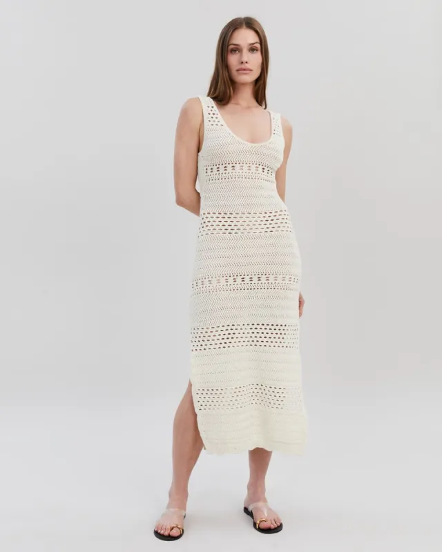 Rhoda Dress Brule sold by SOLID & STRIPED