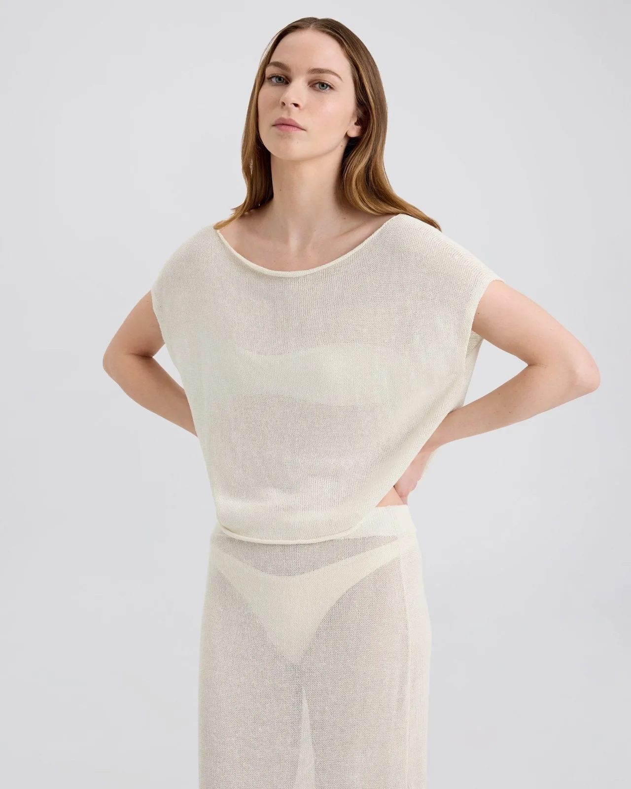 The Faye Top sold by SOLID & STRIPED product image thumbnail 4