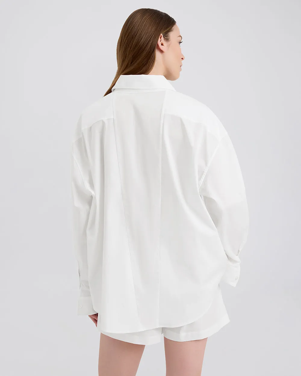 Jancy Button Down Shirt Optic White sold by SOLID & STRIPED product image thumbnail 3