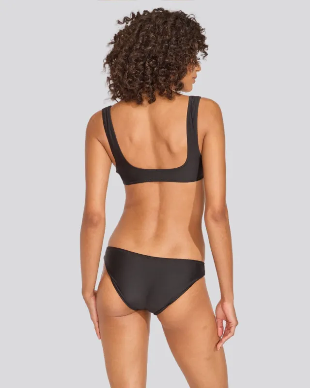 Elle Bikini Bottom Black sold by SOLID & STRIPED