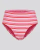 Lilo Ribbed Bikini Bottom Pink Multi Stripe sold by SOLID & STRIPED