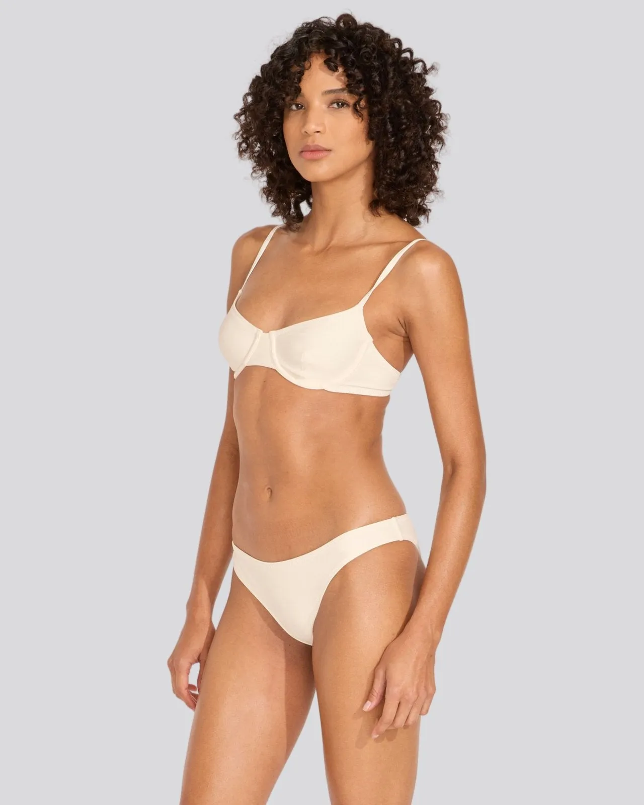 Eva Bikini Top Cream sold by SOLID & STRIPED product image thumbnail 4