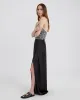 Leau Skirt Noir sold by SOLID & STRIPED