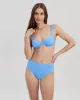 Lilo Ribbed Bikini Top Marina Blue sold by SOLID & STRIPED