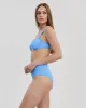 Lilo Ribbed Bikini Top Marina Blue sold by SOLID & STRIPED
