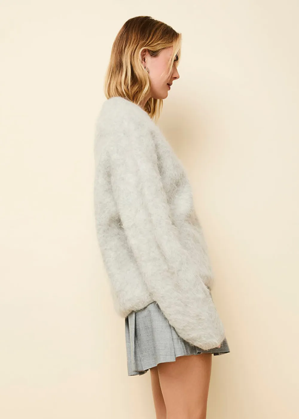 Julianna Alpaca Blend Sweater Mist sold by SOLID & STRIPED product image thumbnail 4