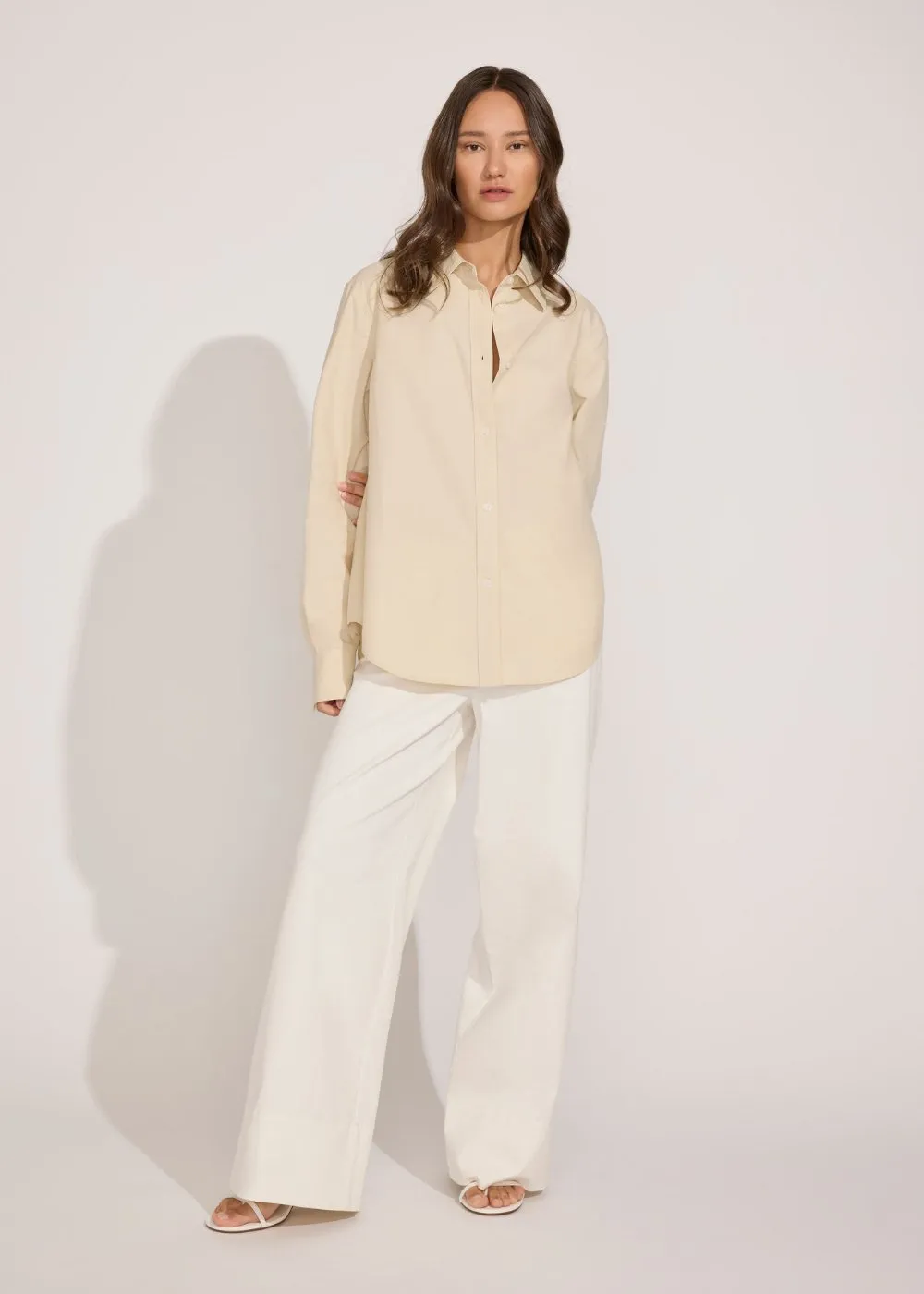 The Lauren Button Down Shirt sold by SOLID & STRIPED