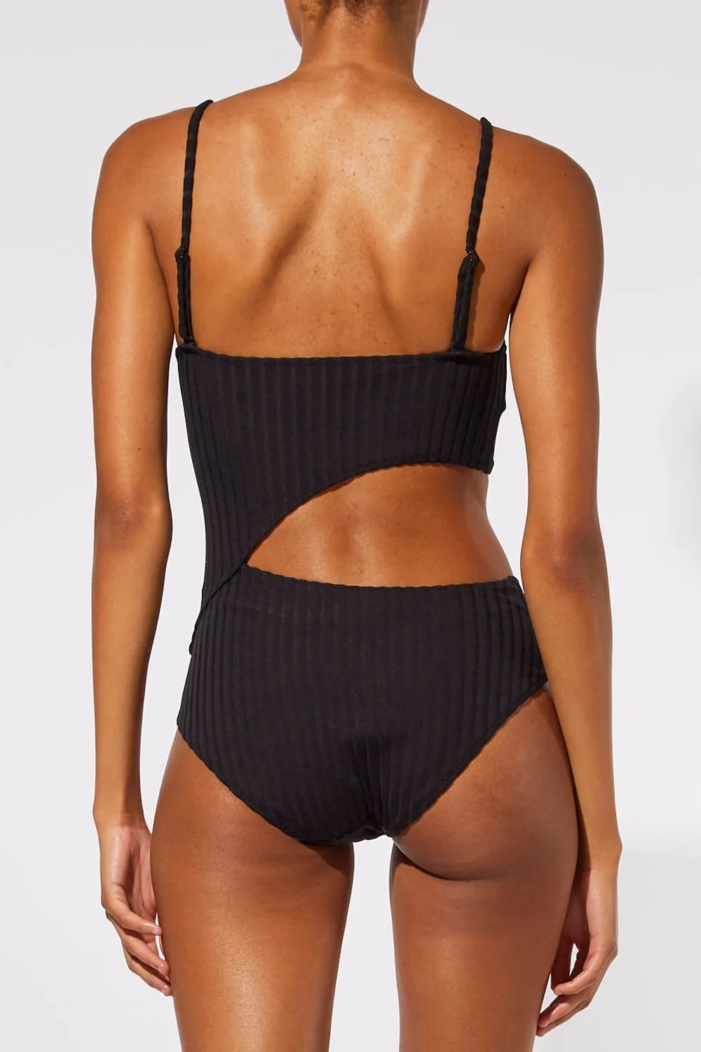 The Cameron Ribbed One Piece sold by SOLID & STRIPED product image thumbnail 3