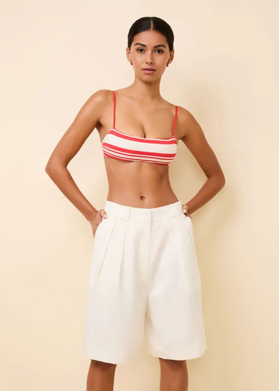 Lalleen Linen Short Brule sold by SOLID & STRIPED