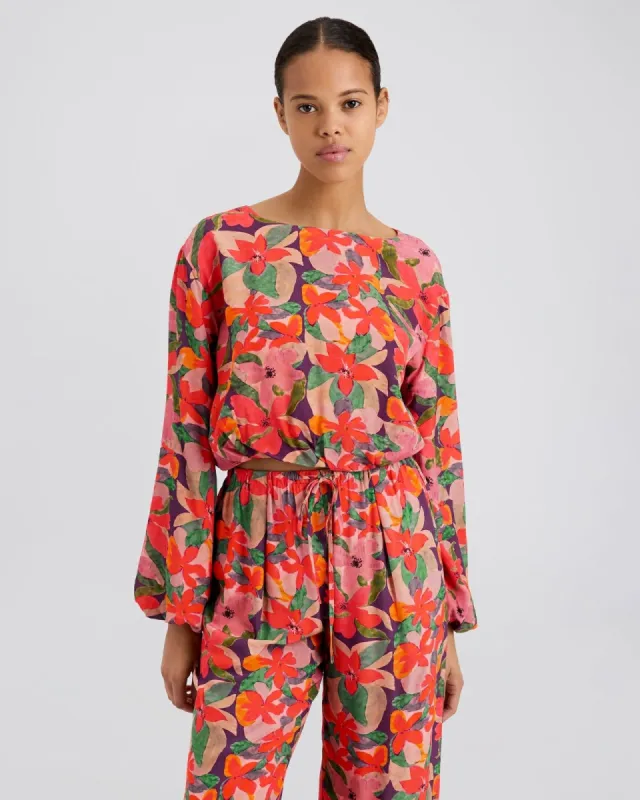 Ashling Top Flora Print sold by SOLID & STRIPED