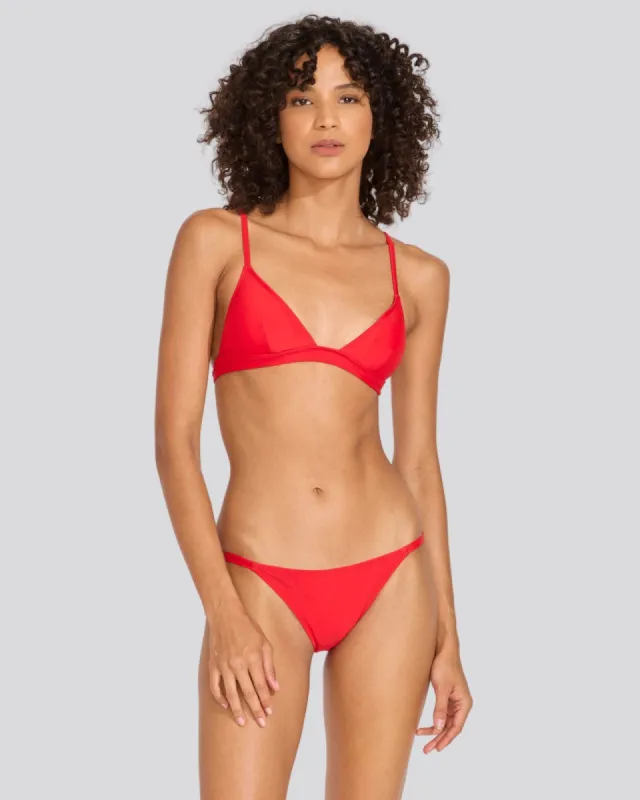 Morgan Bikini Top Ruby sold by SOLID & STRIPED