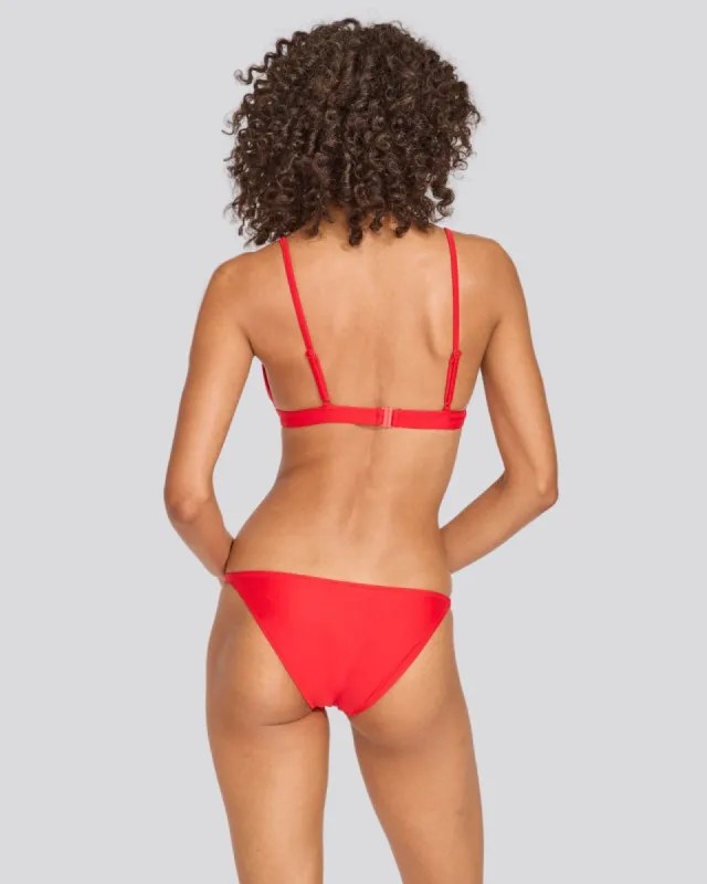 Morgan Bikini Bottom Ruby sold by SOLID & STRIPED