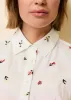 Obert Embroidered Button Down Shirt Optic White sold by SOLID & STRIPED