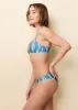 Rachel Bikini Bottom French Blue Wavy Stripe sold by SOLID & STRIPED
