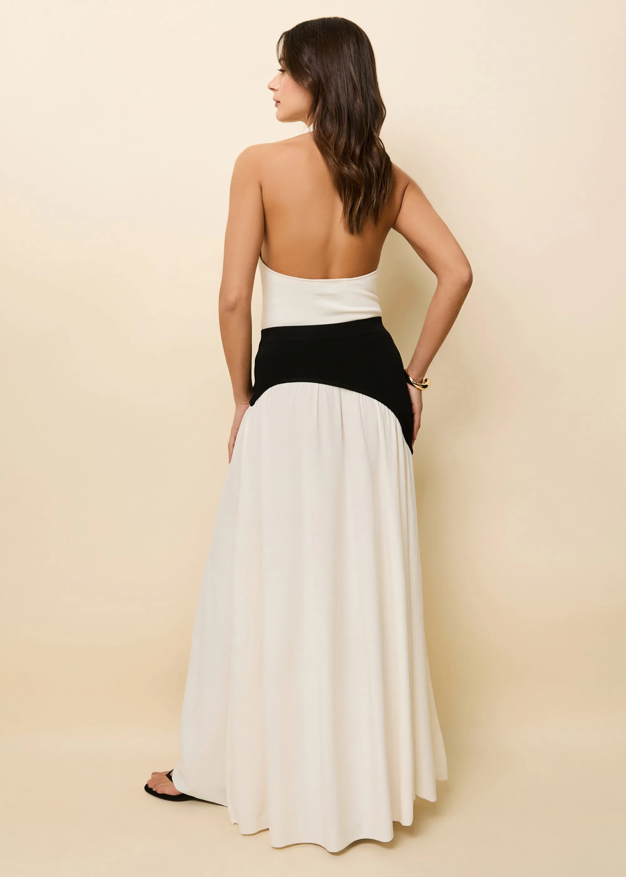 Soglio Skirt Brule / Noir sold by SOLID & STRIPED product image thumbnail 3