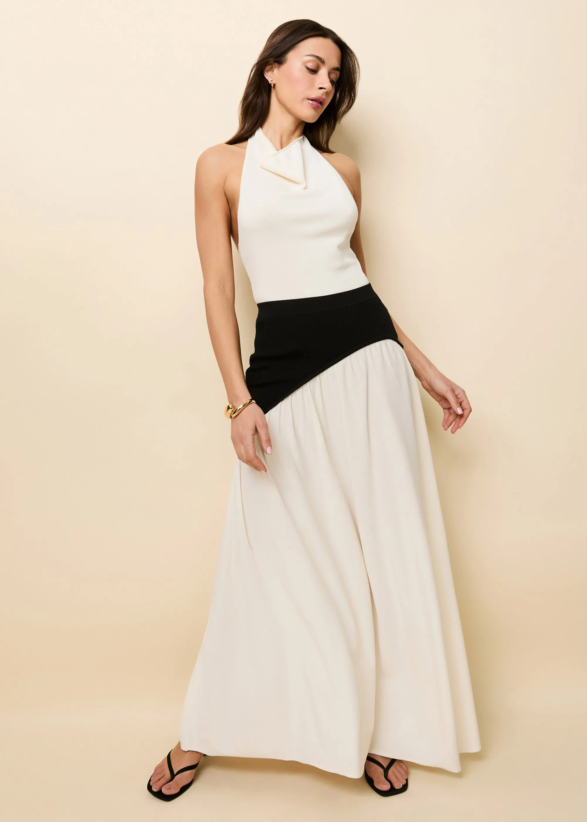 Soglio Skirt Brule / Noir sold by SOLID & STRIPED product image thumbnail 4