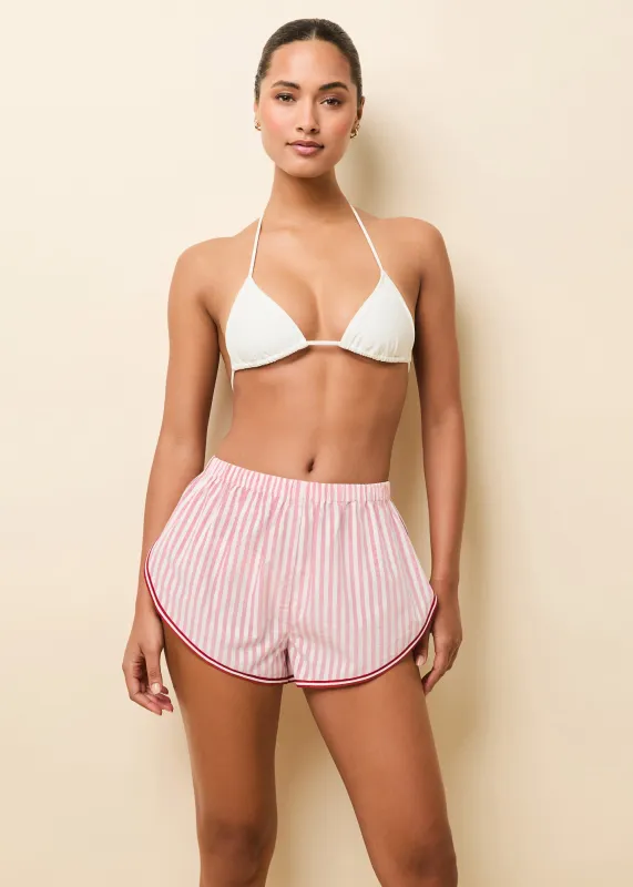 Lester Short Taffy Pink / Brule Stripe sold by SOLID & STRIPED