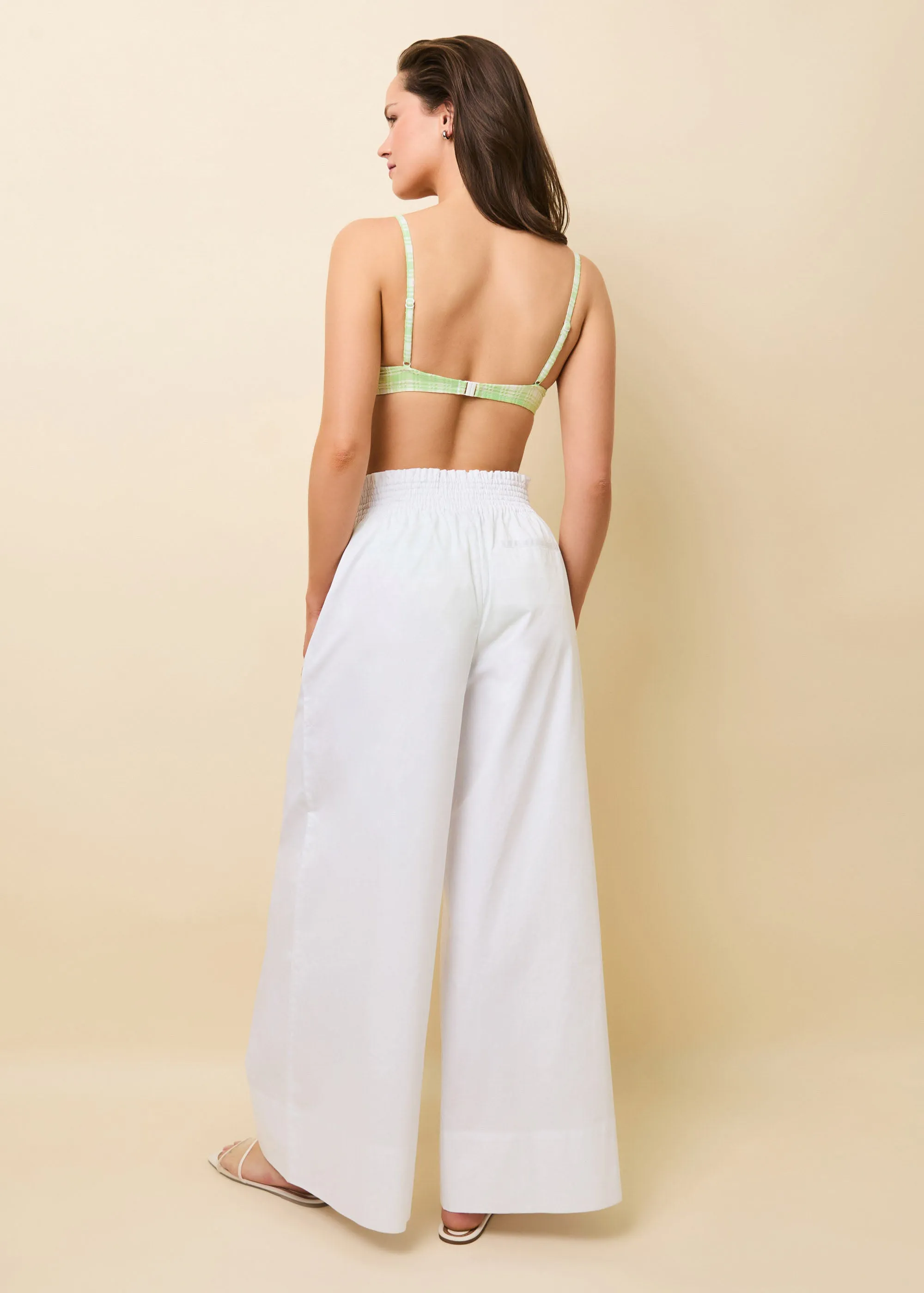 Twyla Pant Optic White sold by SOLID & STRIPED product image thumbnail 4