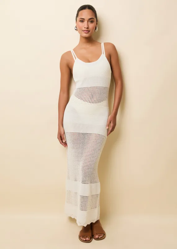 Felice Dress Pointelle Brule made by SOLID & STRIPED