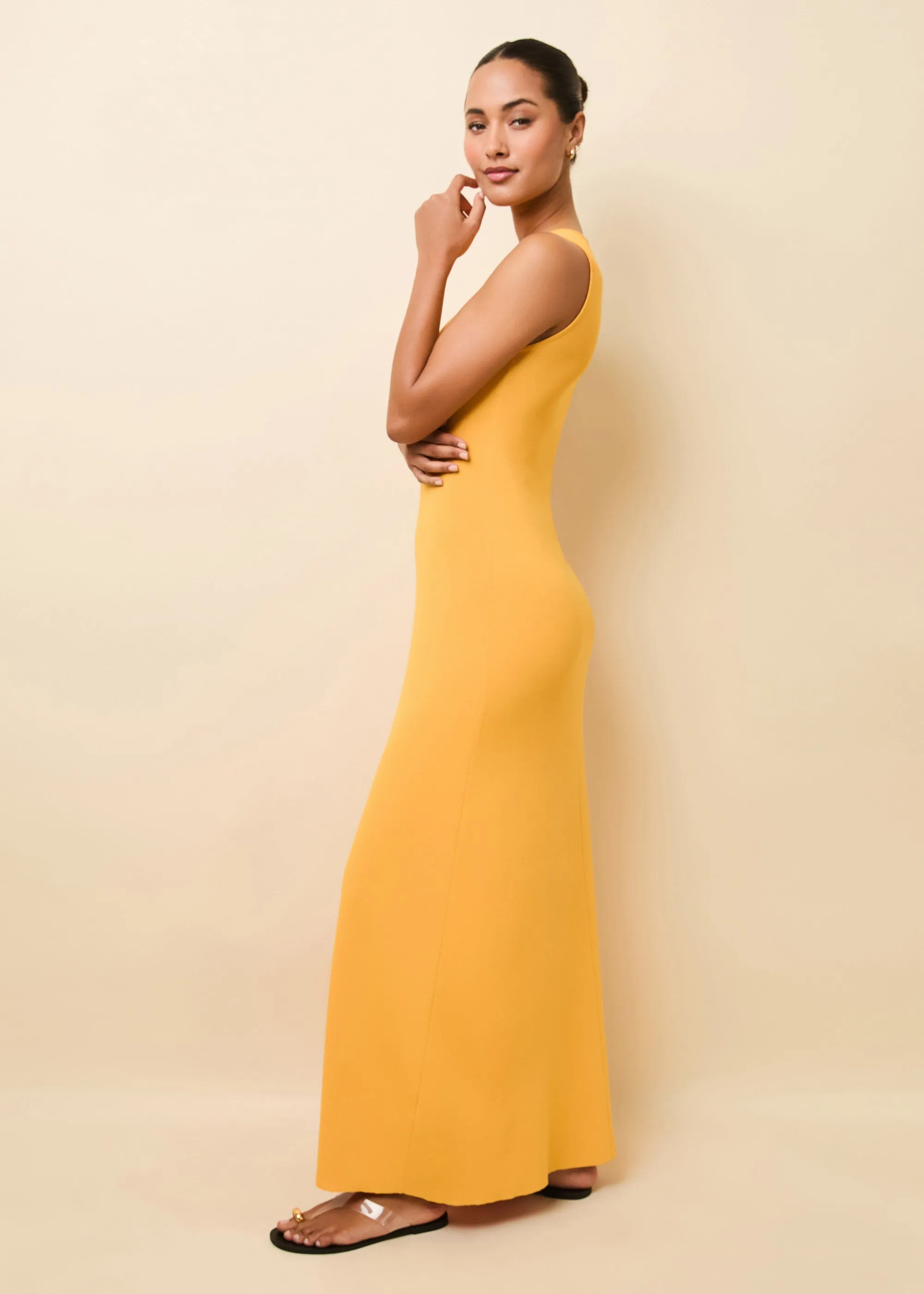 Lucerne Dress Mango sold by SOLID & STRIPED product image thumbnail 2