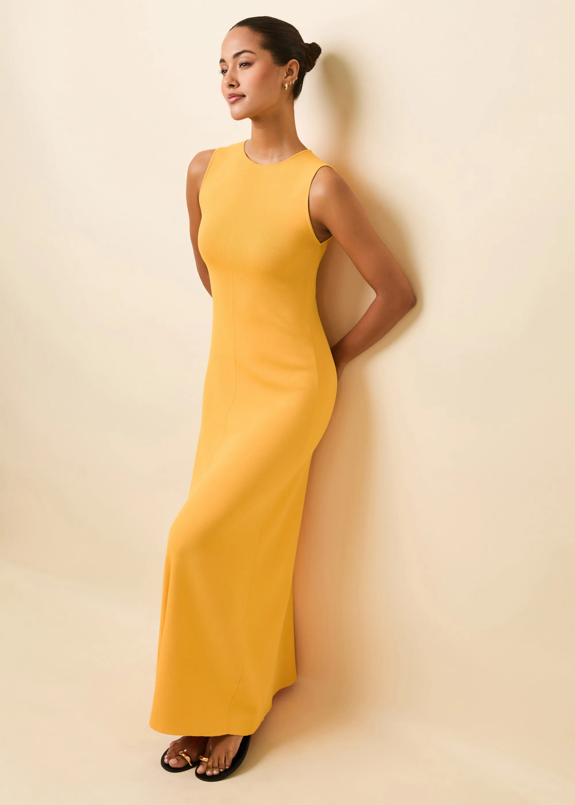 Lucerne Dress Mango sold by SOLID & STRIPED product image thumbnail 4