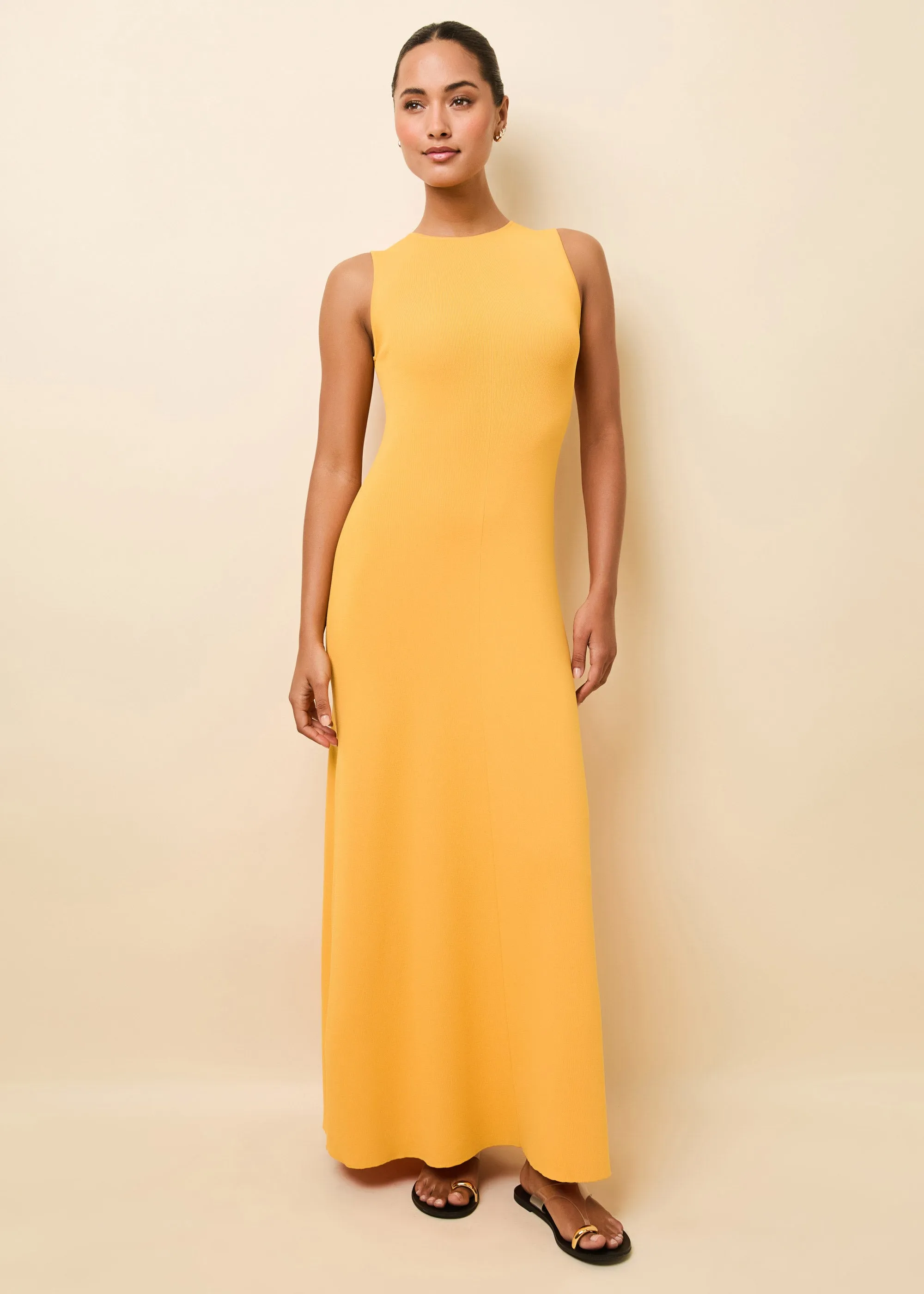 Lucerne Dress Mango sold by SOLID & STRIPED