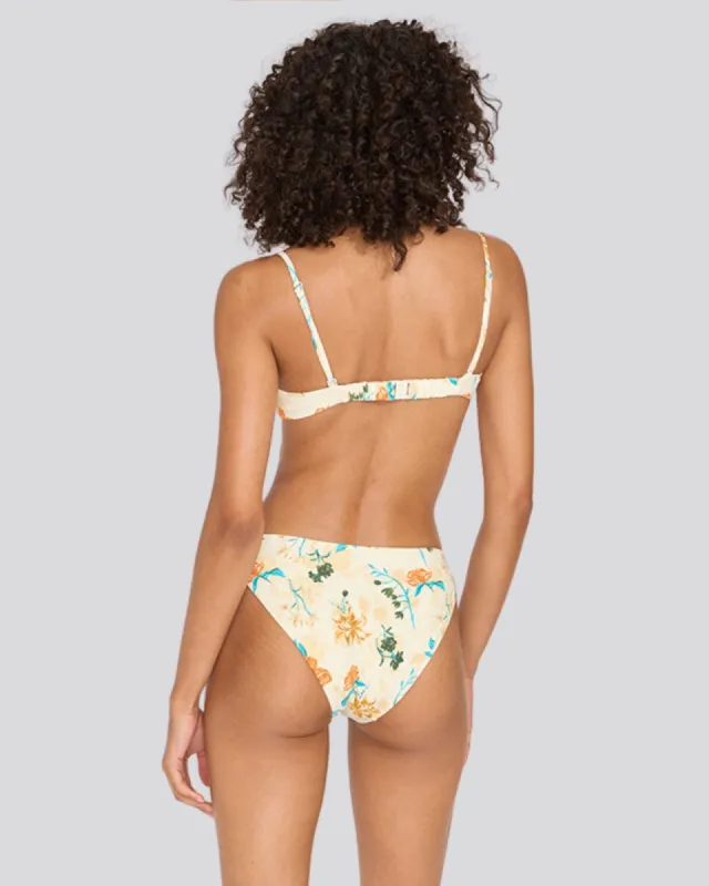 Arlo Bikini Bottom Brule Multi Floral sold by SOLID & STRIPED