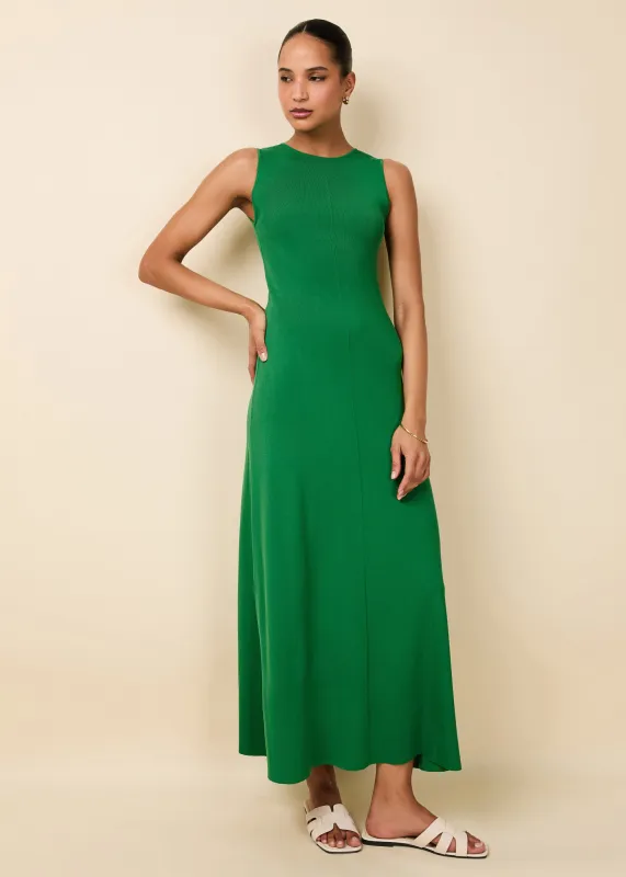 Lucerne Dress Tennis Green sold by SOLID & STRIPED
