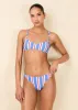 Rachel Bikini Bottom Americana Stripe sold by SOLID & STRIPED