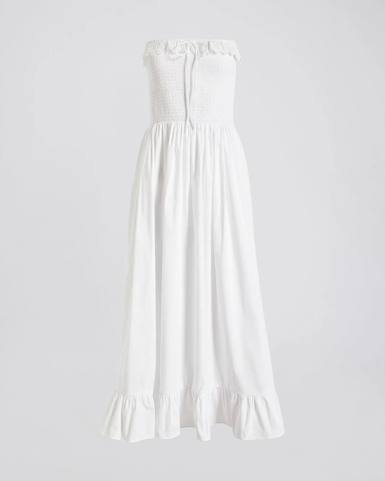 Nicole Dress Optic White sold by SOLID & STRIPED product image thumbnail 2