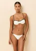 Morgan Bikini Bottom Brule / Noir sold by SOLID & STRIPED