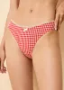 Daphne Bikini Bottom Red Gingham sold by SOLID & STRIPED