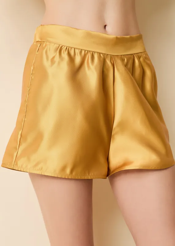 Emery Short Ochre made by SOLID & STRIPED