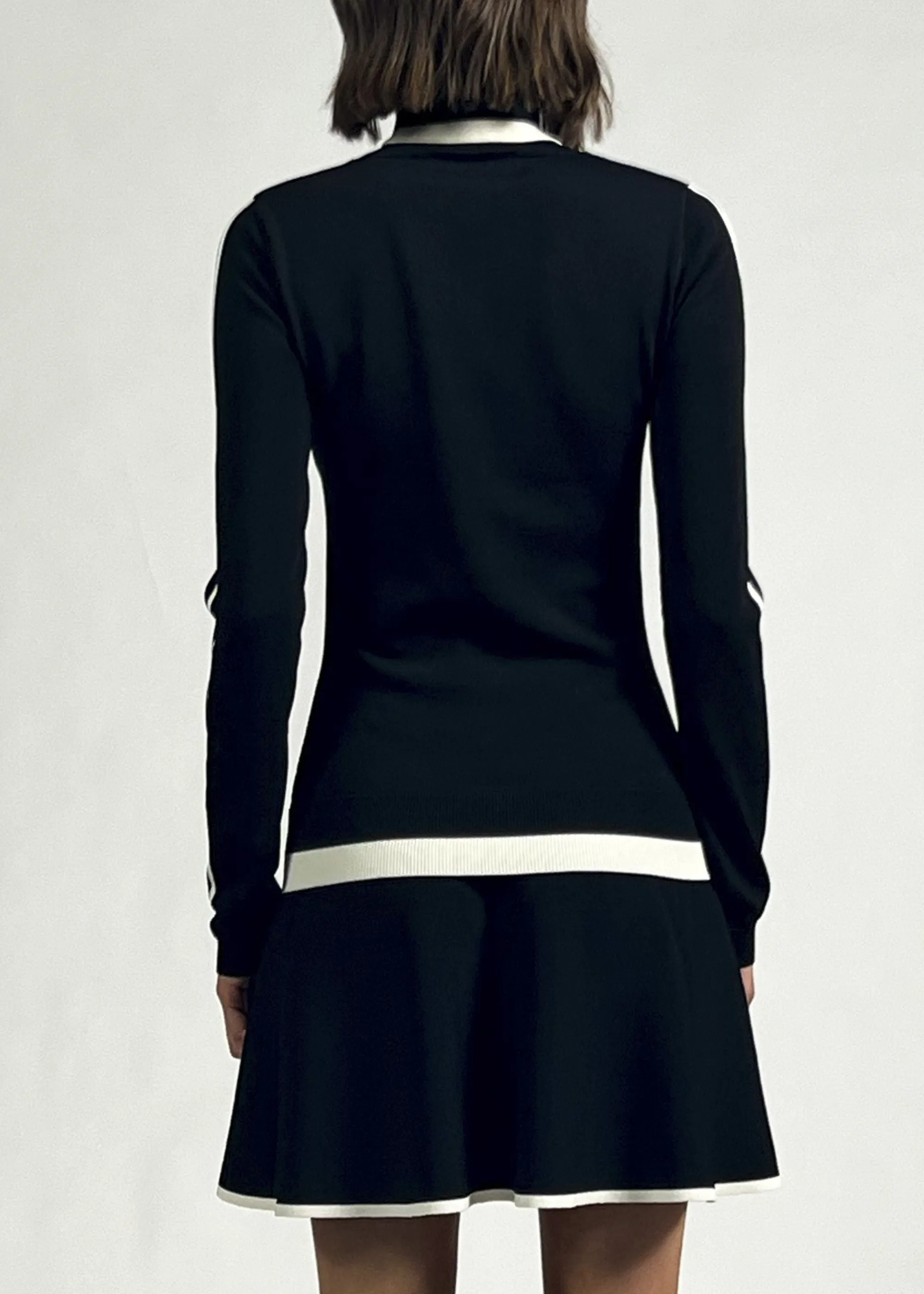 Greta Top Noir sold by SOLID & STRIPED product image thumbnail 2