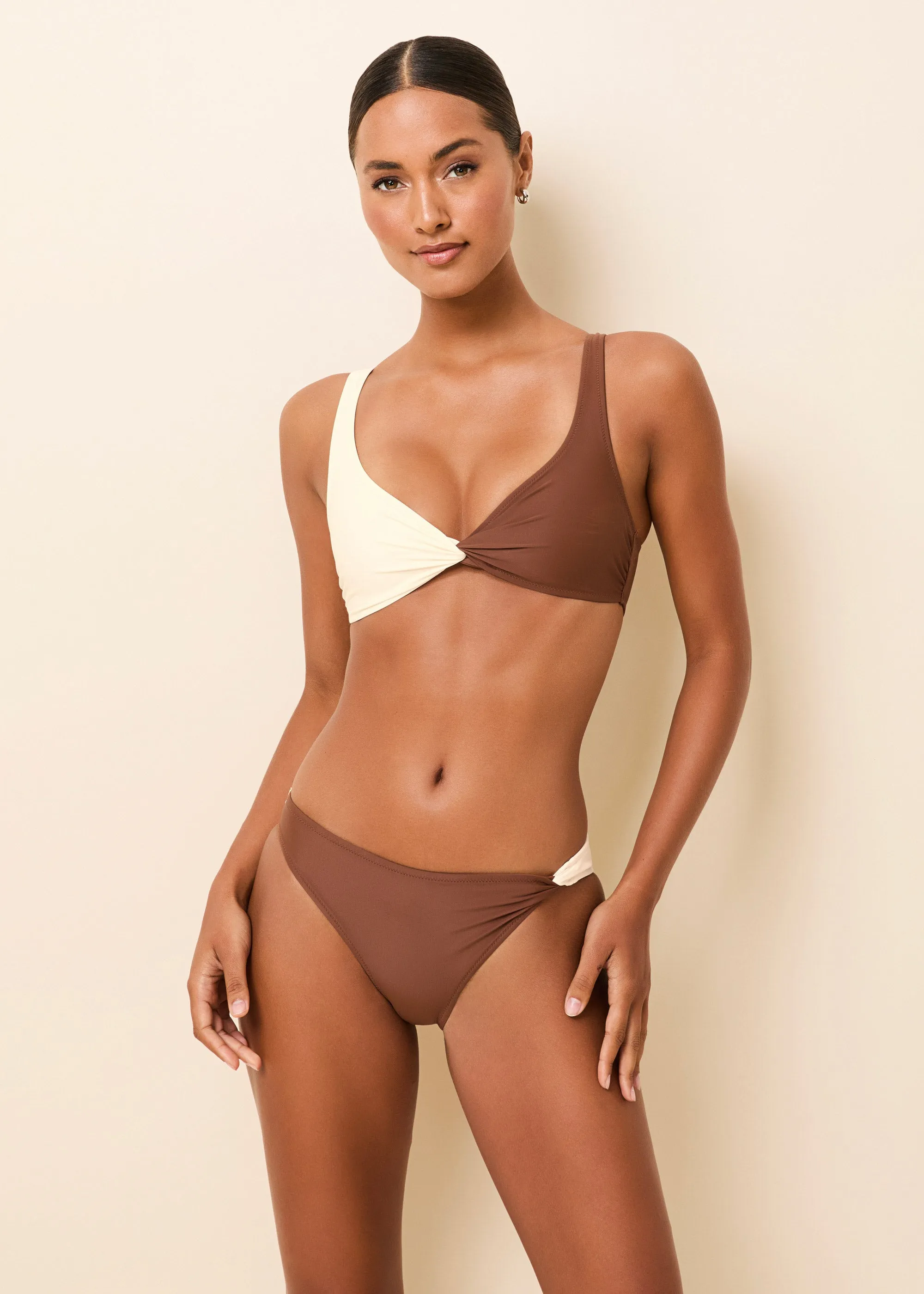 Perrie Bikini Bottom Brule / Coconut sold by SOLID & STRIPED product image thumbnail 4