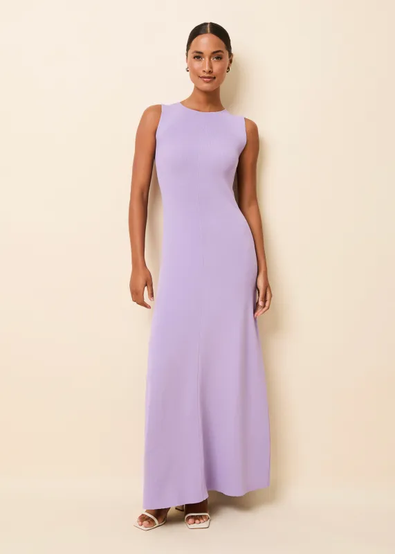 Lucerne Dress Ultra Violet sold by SOLID & STRIPED