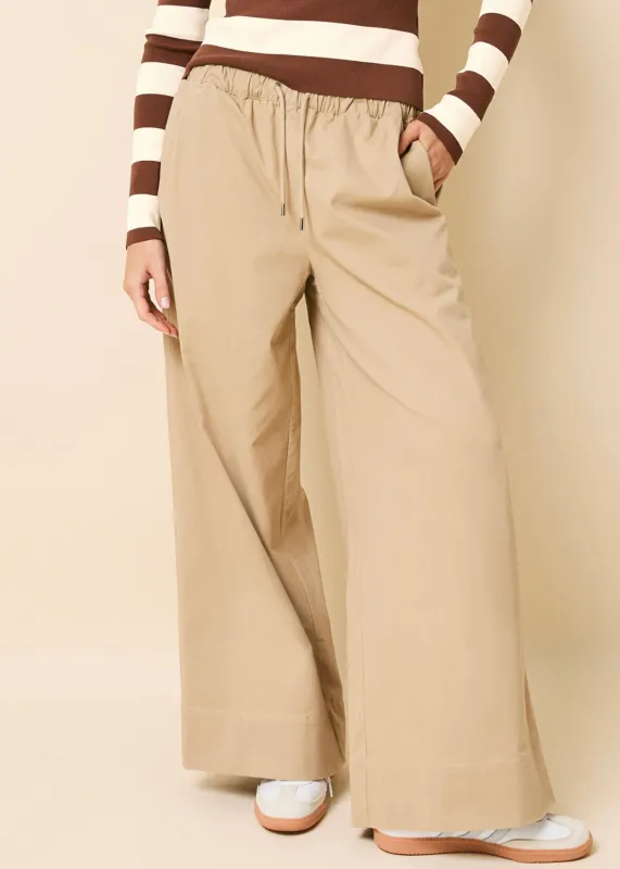 Flynn Pant Camel sold by SOLID & STRIPED