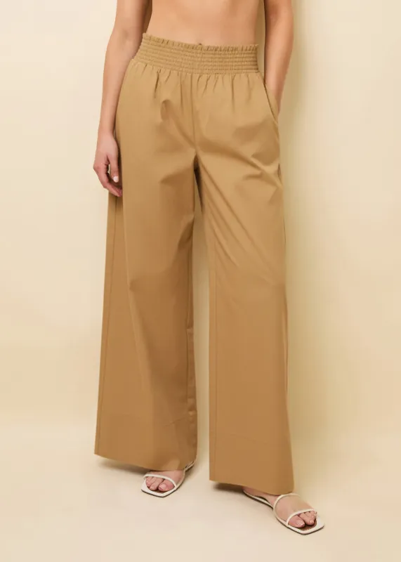 Twyla Pant Camel sold by SOLID & STRIPED