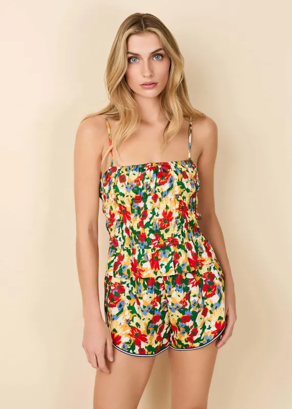 Delta Top Picasso Floral made by SOLID & STRIPED