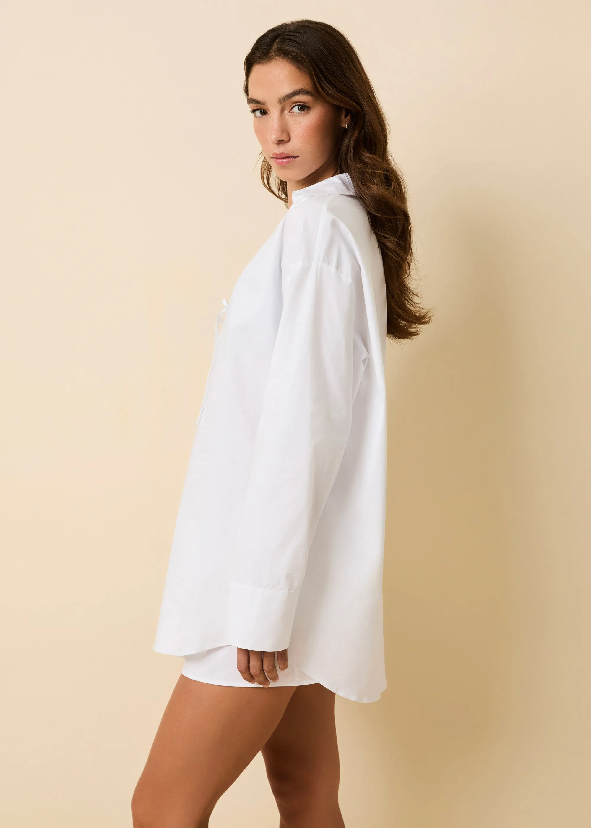 Livia Tunic Optic White sold by SOLID & STRIPED product image thumbnail 2