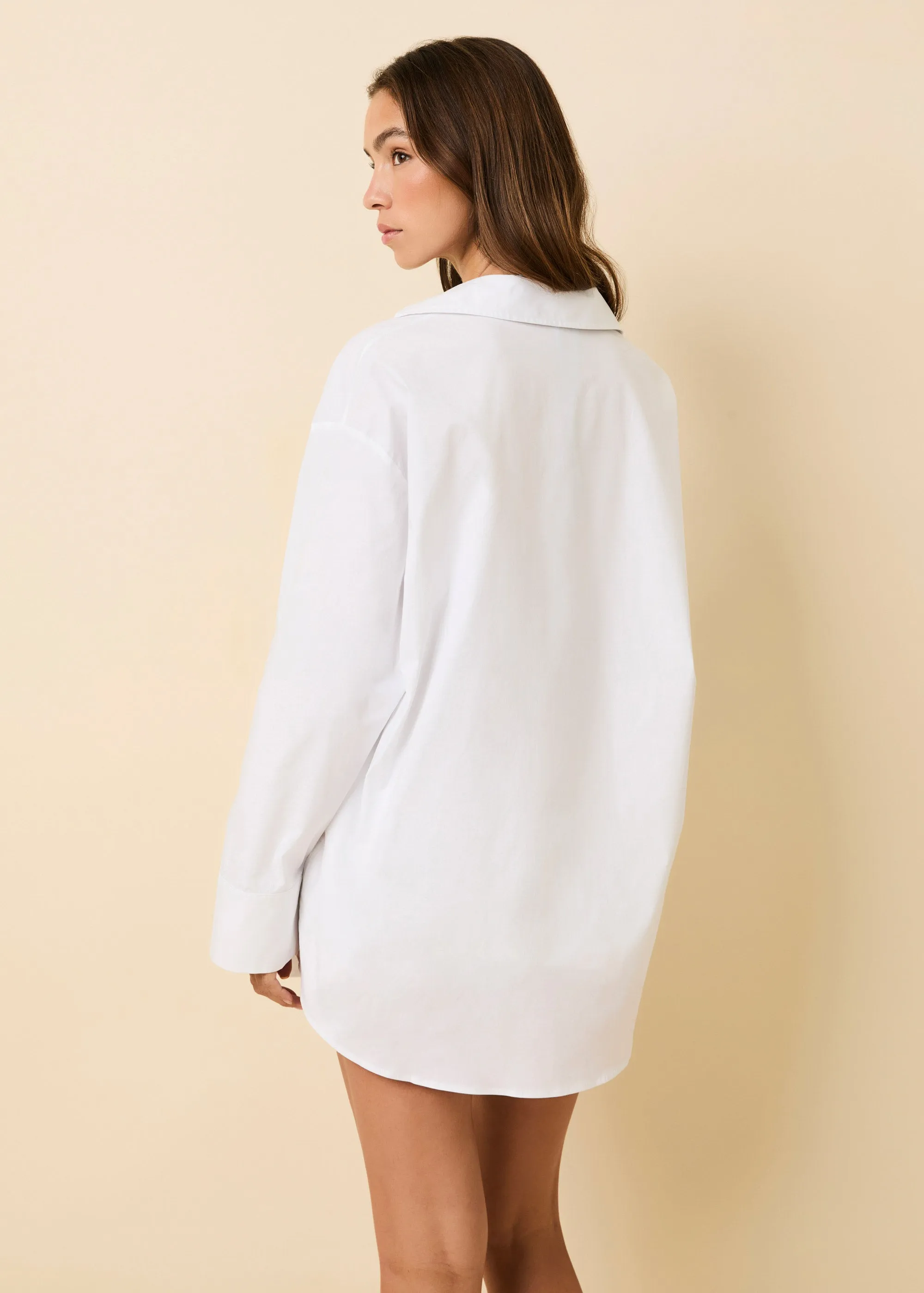 Livia Tunic Optic White sold by SOLID & STRIPED product image thumbnail 3