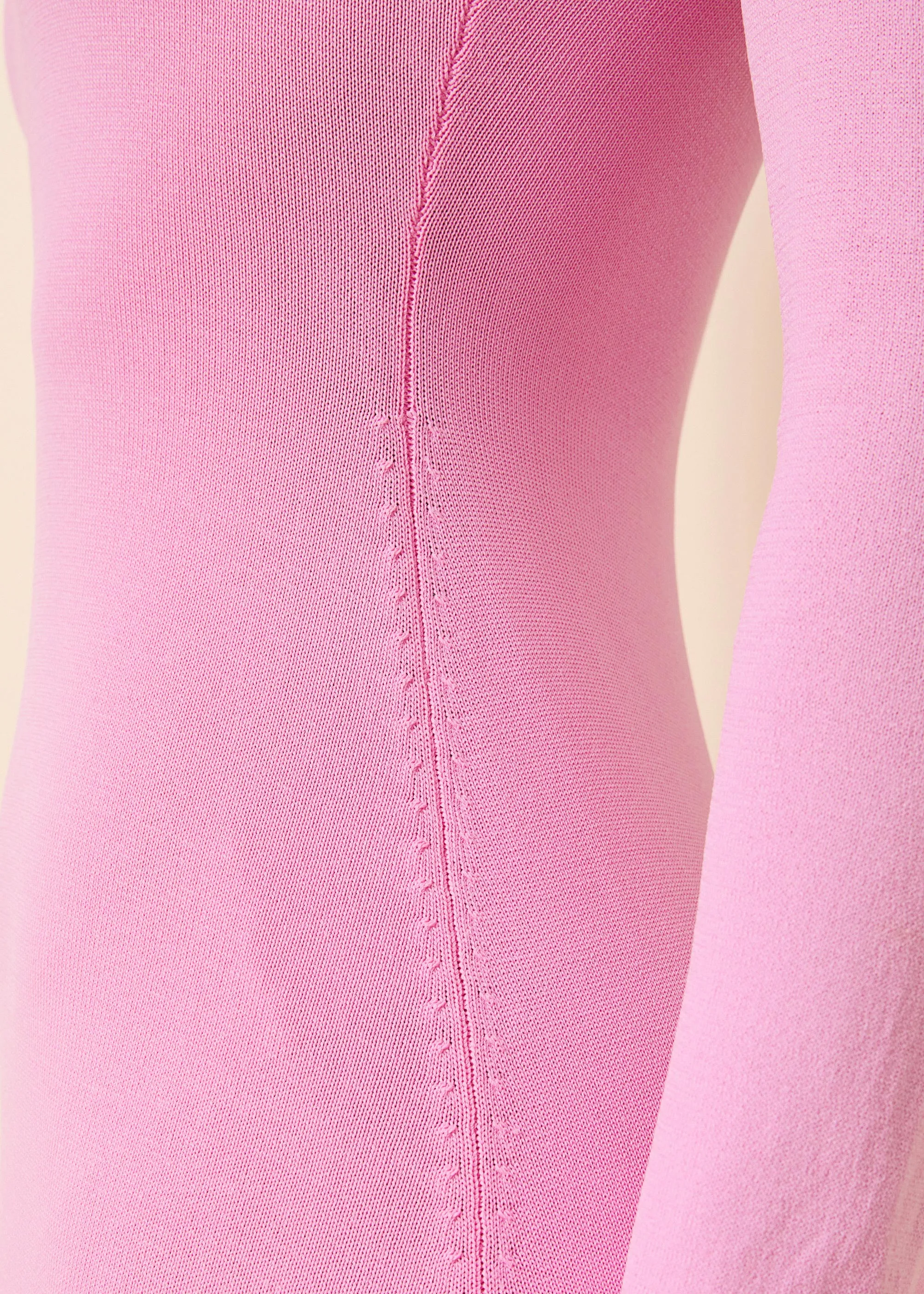 Dora Knit Dress Bon Bon sold by SOLID & STRIPED product image thumbnail 3