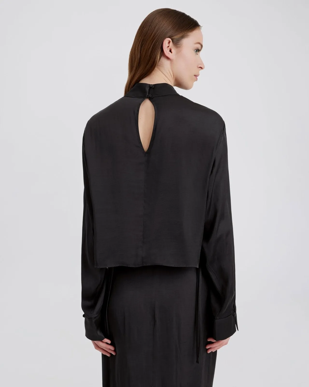 Leau Top Noir sold by SOLID & STRIPED product image thumbnail 3